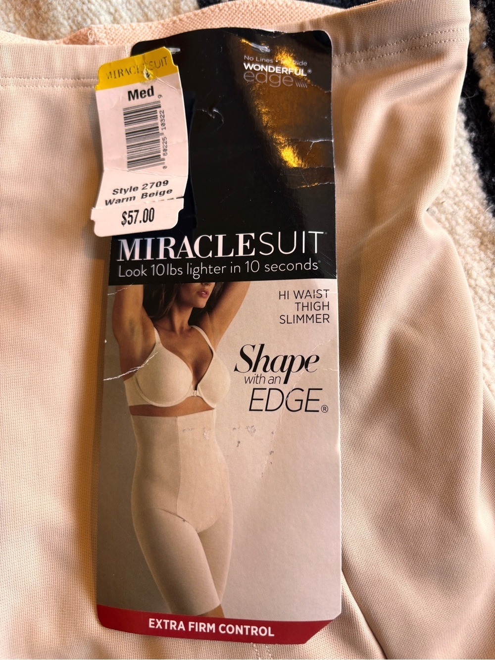 Miraclesuit Firm Control High-Waist Shaping Shorts Medium NWT